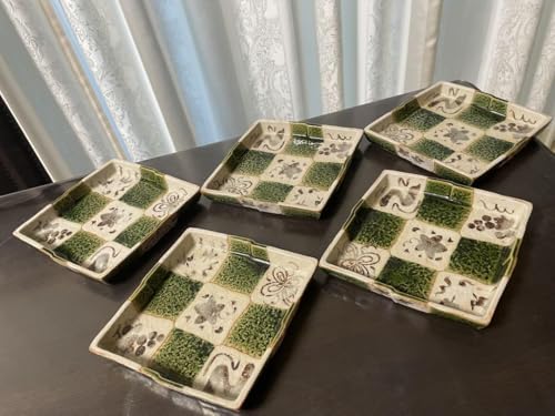 織部焼 器など5点セット Amazon.co.jp: 織部 花織部 茶器セット プレゼント ギフト 食器